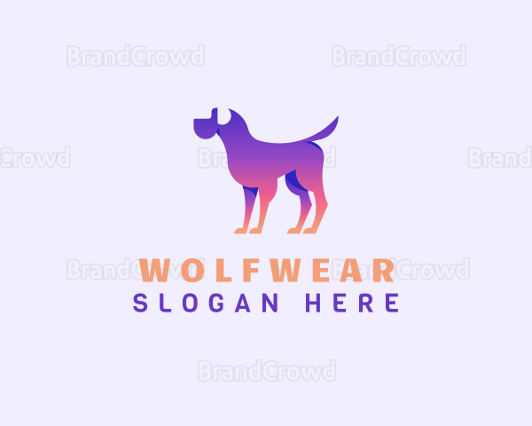 Pet Dog Care Logo