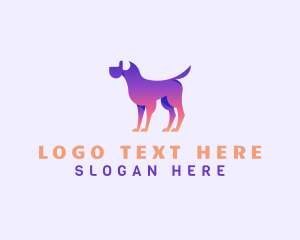 Dog - Pet Dog Care logo design
