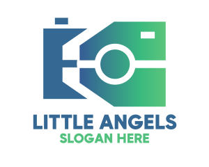 Cameraman - Gradient Camera Technology logo design