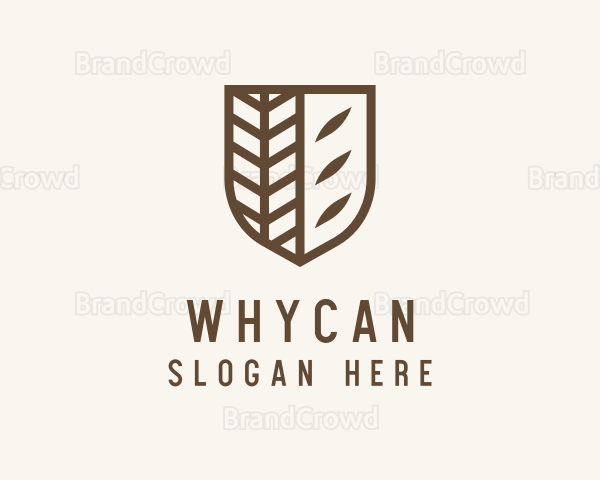 Wheat Grain Bakery Logo