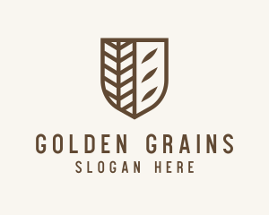 Grains - Wheat Grain Bakery logo design