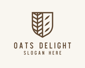 Oats - Wheat Grain Bakery logo design