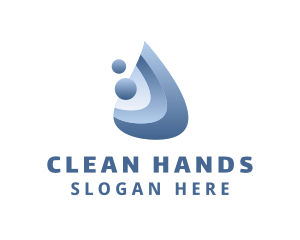 Hygiene - Blue Droplet Hygiene logo design