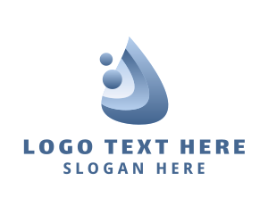 Blue Droplet Hygiene Logo