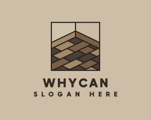 Floorboard - Geometric Wooden Flooring logo design