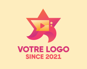 Social Influencer - Star Video Vlogger logo design