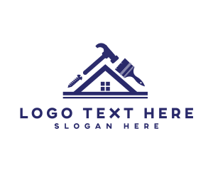 Tools - Handyman Roofing Tools logo design