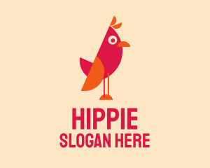 Cute Cartoon Bird Logo