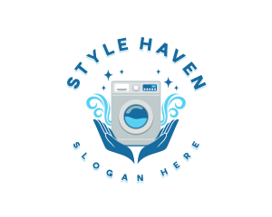 Laundromat - Laundromat Washing Laundry logo design