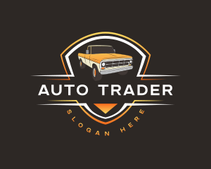 Dealer - Car Garage Shield logo design