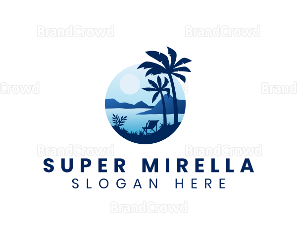 Island Palm Tree Resort Logo