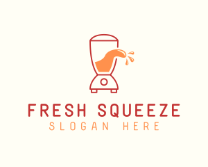 Juicer - Fruit Juice Blender logo design