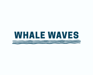 Sea Wave Beach Coast logo design