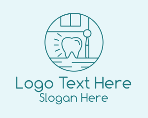 Teal - Dental Dentist Tooth logo design