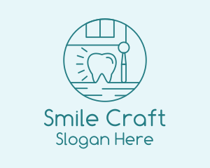 Orthodontist - Dental Dentist Tooth logo design