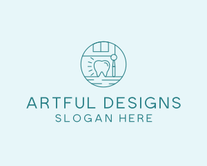 Dental Dentist Tooth logo design