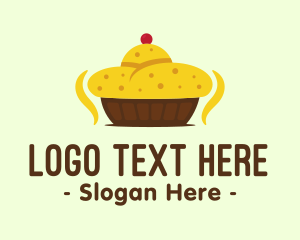 Comfort Food - Hot Cherry Pie logo design