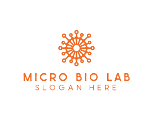 Microbiologist - Influenza Virus Infection logo design