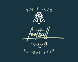 Flower - Elegant Rose Flower logo design