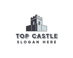 Castle Fortress Tower logo design