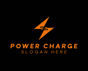 Electrical Power Plug logo design