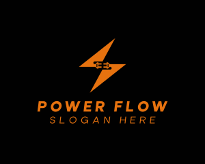 Electrical Power Plug logo design