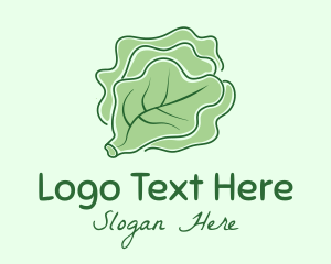 Cabbage Vegetable Minimalist  Logo