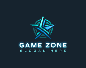 Modern Star Gaming  logo design