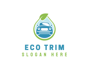 Eco Friendly Car Wash logo design