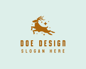 Doe - Premium Reindeer Deer logo design