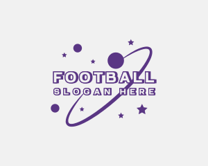 Wordmark - Galaxy Star Planet Orbit logo design