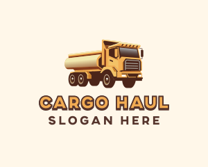 Tanker Truck Transport logo design