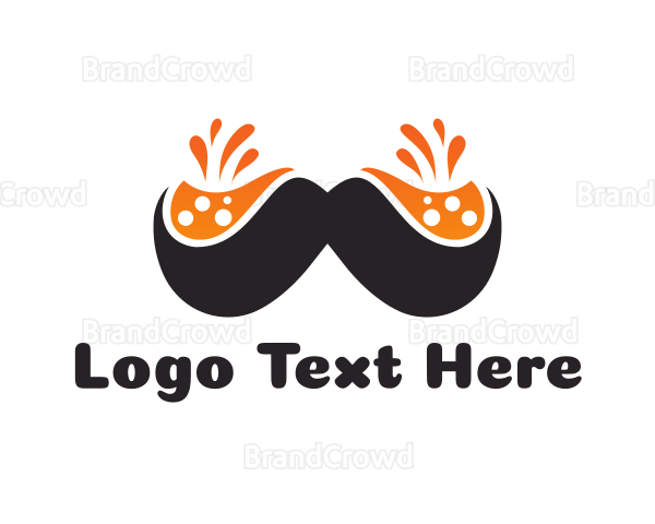 Mustache Juice Liquid Logo