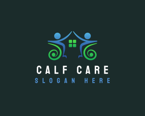 Disability Home Care  logo design