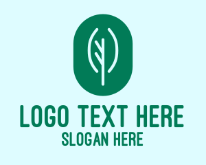 Modern Coding Leaf  Logo
