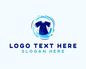 Laundry Detergent - Shirt Washing Laundry logo design