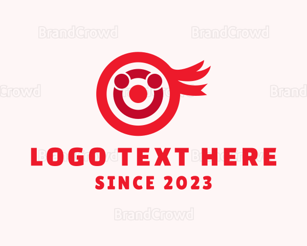 Simple Creative Target Circles Logo