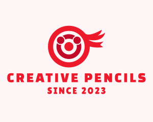 Simple Creative Target Circles logo design