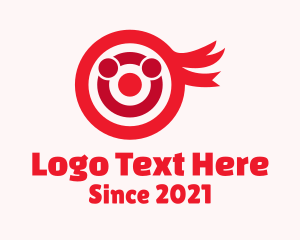 Target - Red Target Circles logo design