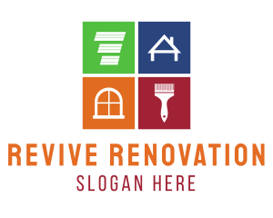 Renovation - Renovation Remodeling Repair logo design