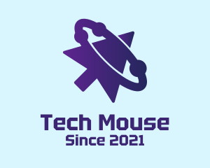 Mouse Pointer Orbit  logo design