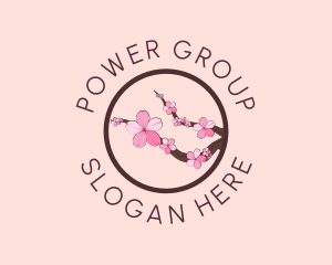 Gardening - Sakura Flower Beauty logo design