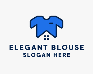 Blouse - Tshirt Laundry House logo design