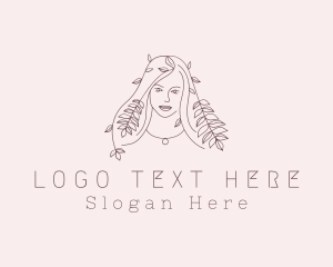 Plastic Surgery - Beauty Woman Salon logo design