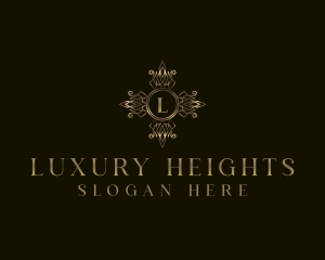 Luxury  Floral Ornamental  logo design