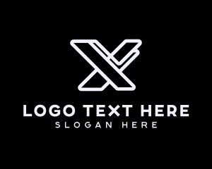 Studio Brand Letter X Logo