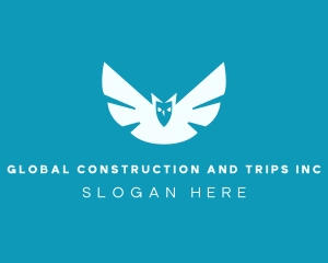Nature Conservation - Owl Bird Aviary logo design