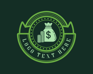 Earning - Money Dollar Cash logo design