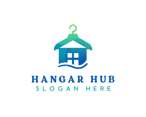 Hanger Home Apparel logo design
