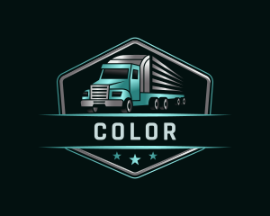 Transportation Truck Delivery Logo